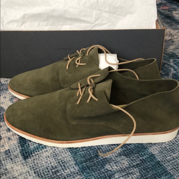 Nisolo Shoes - Nisolo Sedona Derby Forest Green